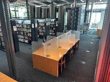 個人ブースの設置2
