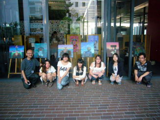 2013年度ゼミナールI・井澤幸三クラス展示「アクリル絵具をもちいた絵画技法の可能性」